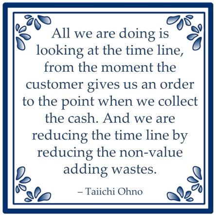 taiichi ohno lean reducing waste